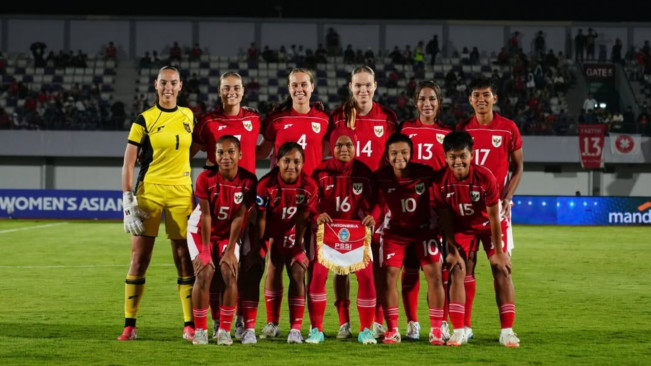 Skuad Timnas Putri Indonesia. [Instagram]